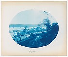 No. 155a. Lower Lock Des Moines Rapids Canal, Henry P. Bosse American, born Germany, Cyanotype