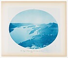 No. 90. From bluffs at Trempealueau, Wisconsin Looking Up Stream, Henry P. Bosse American, born Germany, Cyanotype