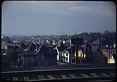 [Views from the Train, for the Series "Along the Right of Way," Fortune Magazine, 1950], Walker Evans (American, St. Louis, Missouri 1903–1975 New Haven, Connecticut), Color film transparencies