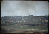 [Views from the Train, for the Series "Along the Right of Way," Fortune Magazine, 1950], Walker Evans (American, St. Louis, Missouri 1903–1975 New Haven, Connecticut), Color film transparencies