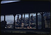 [Views from the Train, for the Series "Along the Right of Way," Fortune Magazine, 1950], Walker Evans (American, St. Louis, Missouri 1903–1975 New Haven, Connecticut), Color film transparencies