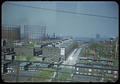 [Views from the Train, for the Series "Along the Right of Way," Fortune Magazine, 1950], Walker Evans (American, St. Louis, Missouri 1903–1975 New Haven, Connecticut), Color film transparencies