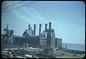 [Views from the Train, for the Series "Along the Right of Way," Fortune Magazine, 1950], Walker Evans (American, St. Louis, Missouri 1903–1975 New Haven, Connecticut), Color film transparencies