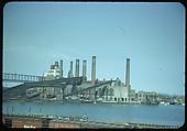 [Views from the Train, for the Series "Along the Right of Way," Fortune Magazine, 1950], Walker Evans (American, St. Louis, Missouri 1903–1975 New Haven, Connecticut), Color film transparencies