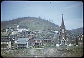 [Views from the Train, for the Series "Along the Right of Way," Fortune Magazine, 1950], Walker Evans (American, St. Louis, Missouri 1903–1975 New Haven, Connecticut), Color film transparencies