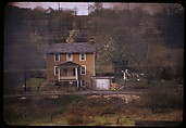 [Views from the Train, for the Series "Along the Right of Way," Fortune Magazine, 1950], Walker Evans (American, St. Louis, Missouri 1903–1975 New Haven, Connecticut), Color film transparencies