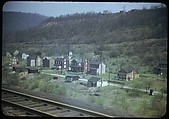 [Views from the Train, for the Series "Along the Right of Way," Fortune Magazine, 1950], Walker Evans (American, St. Louis, Missouri 1903–1975 New Haven, Connecticut), Color film transparencies