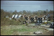 [Views from the Train, for the Series "Along the Right of Way," Fortune Magazine, 1950], Walker Evans (American, St. Louis, Missouri 1903–1975 New Haven, Connecticut), Color film transparencies