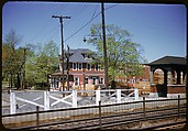 [Views from the Train, for the Series "Along the Right of Way," Fortune Magazine, 1950], Walker Evans (American, St. Louis, Missouri 1903–1975 New Haven, Connecticut), Color film transparencies