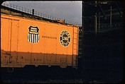 [155 Studies of Railroad Car Insiginias, For Fortune Article "Before They Disappear"], Walker Evans (American, St. Louis, Missouri 1903–1975 New Haven, Connecticut), Color film transparency