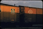 [155 Studies of Railroad Car Insiginias, For Fortune Article "Before They Disappear"], Walker Evans (American, St. Louis, Missouri 1903–1975 New Haven, Connecticut), Color film transparency