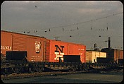 [155 Studies of Railroad Car Insiginias, For Fortune Article "Before They Disappear"], Walker Evans (American, St. Louis, Missouri 1903–1975 New Haven, Connecticut), Color film transparency