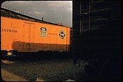 [155 Studies of Railroad Car Insiginias, For Fortune Article "Before They Disappear"], Walker Evans (American, St. Louis, Missouri 1903–1975 New Haven, Connecticut), Color film transparency