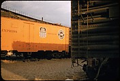 [155 Studies of Railroad Car Insiginias, For Fortune Article "Before They Disappear"], Walker Evans (American, St. Louis, Missouri 1903–1975 New Haven, Connecticut), Color film transparency