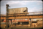 [155 Studies of Railroad Car Insiginias, For Fortune Article "Before They Disappear"], Walker Evans (American, St. Louis, Missouri 1903–1975 New Haven, Connecticut), Color film transparency