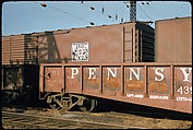 [155 Studies of Railroad Car Insiginias, For Fortune Article "Before They Disappear"], Walker Evans (American, St. Louis, Missouri 1903–1975 New Haven, Connecticut), Color film transparency
