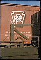 [155 Studies of Railroad Car Insiginias, For Fortune Article "Before They Disappear"], Walker Evans (American, St. Louis, Missouri 1903–1975 New Haven, Connecticut), Color film transparency