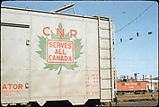 [155 Studies of Railroad Car Insiginias, For Fortune Article "Before They Disappear"], Walker Evans (American, St. Louis, Missouri 1903–1975 New Haven, Connecticut), Color film transparency