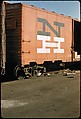 [155 Studies of Railroad Car Insiginias, For Fortune Article "Before They Disappear"], Walker Evans (American, St. Louis, Missouri 1903–1975 New Haven, Connecticut), Color film transparency