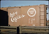 [155 Studies of Railroad Car Insiginias, For Fortune Article "Before They Disappear"], Walker Evans (American, St. Louis, Missouri 1903–1975 New Haven, Connecticut), Color film transparency