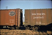 [155 Studies of Railroad Car Insiginias, For Fortune Article "Before They Disappear"], Walker Evans (American, St. Louis, Missouri 1903–1975 New Haven, Connecticut), Color film transparency