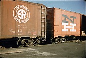 [155 Studies of Railroad Car Insiginias, For Fortune Article "Before They Disappear"], Walker Evans (American, St. Louis, Missouri 1903–1975 New Haven, Connecticut), Color film transparency