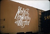 [155 Studies of Railroad Car Insiginias, For Fortune Article "Before They Disappear"], Walker Evans (American, St. Louis, Missouri 1903–1975 New Haven, Connecticut), Color film transparency