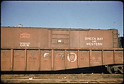 [155 Studies of Railroad Car Insiginias, For Fortune Article "Before They Disappear"], Walker Evans (American, St. Louis, Missouri 1903–1975 New Haven, Connecticut), Color film transparency