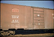 [155 Studies of Railroad Car Insiginias, For Fortune Article "Before They Disappear"], Walker Evans (American, St. Louis, Missouri 1903–1975 New Haven, Connecticut), Color film transparency