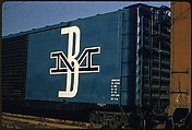 [155 Studies of Railroad Car Insiginias, For Fortune Article "Before They Disappear"], Walker Evans (American, St. Louis, Missouri 1903–1975 New Haven, Connecticut), Color film transparency