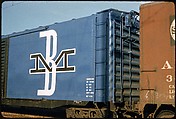 [155 Studies of Railroad Car Insiginias, For Fortune Article "Before They Disappear"], Walker Evans (American, St. Louis, Missouri 1903–1975 New Haven, Connecticut), Color film transparency