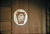 [155 Studies of Railroad Car Insiginias, For Fortune Article "Before They Disappear"], Walker Evans (American, St. Louis, Missouri 1903–1975 New Haven, Connecticut), Color film transparency