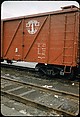 [155 Studies of Railroad Car Insiginias, For Fortune Article "Before They Disappear"], Walker Evans (American, St. Louis, Missouri 1903–1975 New Haven, Connecticut), Color film transparency