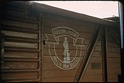[155 Studies of Railroad Car Insiginias, For Fortune Article "Before They Disappear"], Walker Evans (American, St. Louis, Missouri 1903–1975 New Haven, Connecticut), Color film transparency