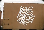 [155 Studies of Railroad Car Insiginias, For Fortune Article "Before They Disappear"], Walker Evans (American, St. Louis, Missouri 1903–1975 New Haven, Connecticut), Color film transparency