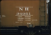 [155 Studies of Railroad Car Insiginias, For Fortune Article "Before They Disappear"], Walker Evans (American, St. Louis, Missouri 1903–1975 New Haven, Connecticut), Color film transparency