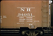 [155 Studies of Railroad Car Insiginias, For Fortune Article "Before They Disappear"], Walker Evans (American, St. Louis, Missouri 1903–1975 New Haven, Connecticut), Color film transparency