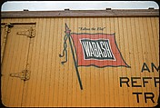 [155 Studies of Railroad Car Insiginias, For Fortune Article "Before They Disappear"], Walker Evans (American, St. Louis, Missouri 1903–1975 New Haven, Connecticut), Color film transparency
