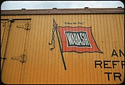 [155 Studies of Railroad Car Insiginias, For Fortune Article "Before They Disappear"], Walker Evans (American, St. Louis, Missouri 1903–1975 New Haven, Connecticut), Color film transparency