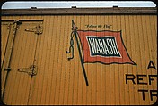[155 Studies of Railroad Car Insiginias, For Fortune Article "Before They Disappear"], Walker Evans (American, St. Louis, Missouri 1903–1975 New Haven, Connecticut), Color film transparency