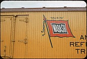 [155 Studies of Railroad Car Insiginias, For Fortune Article "Before They Disappear"], Walker Evans (American, St. Louis, Missouri 1903–1975 New Haven, Connecticut), Color film transparency