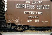 [155 Studies of Railroad Car Insiginias, For Fortune Article "Before They Disappear"], Walker Evans (American, St. Louis, Missouri 1903–1975 New Haven, Connecticut), Color film transparency