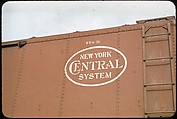 [155 Studies of Railroad Car Insiginias, For Fortune Article "Before They Disappear"], Walker Evans (American, St. Louis, Missouri 1903–1975 New Haven, Connecticut), Color film transparency