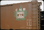 [155 Studies of Railroad Car Insiginias, For Fortune Article "Before They Disappear"], Walker Evans (American, St. Louis, Missouri 1903–1975 New Haven, Connecticut), Color film transparency