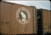 [155 Studies of Railroad Car Insiginias, For Fortune Article "Before They Disappear"], Walker Evans (American, St. Louis, Missouri 1903–1975 New Haven, Connecticut), Color film transparency