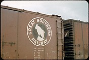 [155 Studies of Railroad Car Insiginias, For Fortune Article "Before They Disappear"], Walker Evans (American, St. Louis, Missouri 1903–1975 New Haven, Connecticut), Color film transparency