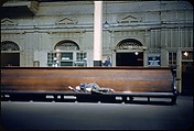 [Six Views of a Railroad Station Depot, for Fortune Article "The U.S. Depot"], Walker Evans (American, St. Louis, Missouri 1903–1975 New Haven, Connecticut), Color film transparency