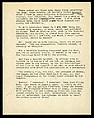 [Four-Page Translation of Charles Baudelaire's Prose Poem, 