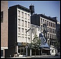 [227 Views of Buildings and Brooklyn Bridge for Fortune Article "On the Waterfront"], Walker Evans (American, St. Louis, Missouri 1903–1975 New Haven, Connecticut), Color film transparency