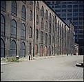 [227 Views of Buildings and Brooklyn Bridge for Fortune Article "On the Waterfront"], Walker Evans (American, St. Louis, Missouri 1903–1975 New Haven, Connecticut), Color film transparency